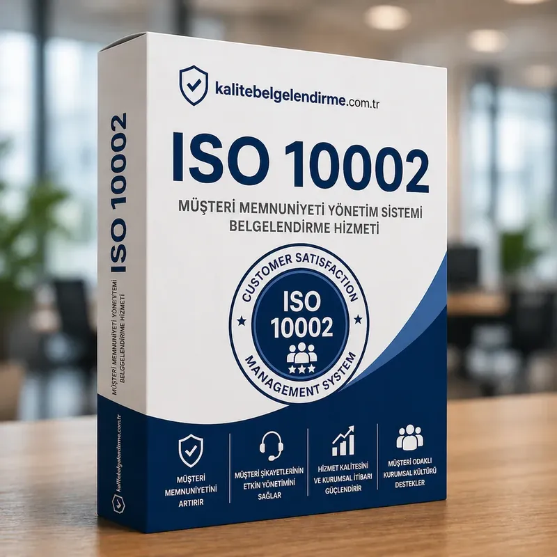 ISO 10002 belgelendirme hizmeti - ürün kutusu görseli