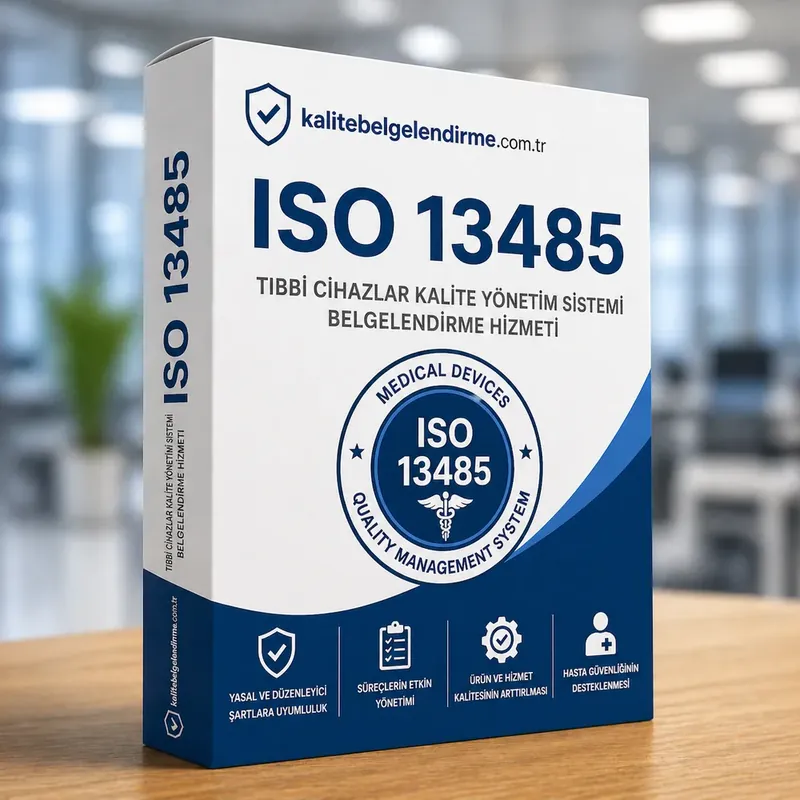 ISO 13485 belgelendirme hizmeti - ürün kutusu görseli